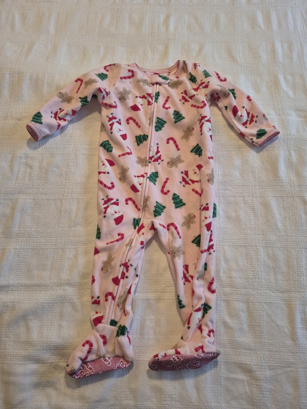 Just One You by Carter's girls 18 month footie fleece pajama sleeper NWOT